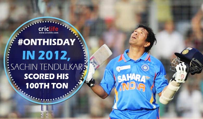 Video: When Sachin Tendulkar scripted history with his 100th international ton