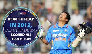 Video: When Sachin Tendulkar scripted history with his 100th international ton
