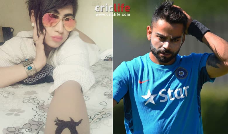 Qandeel Baloch expresses her love for Indian star Virat Kohli