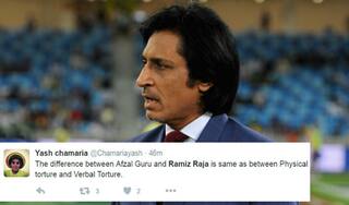 Rameez Raja does it again! Ensures he trends on Twitter for his commentary gems