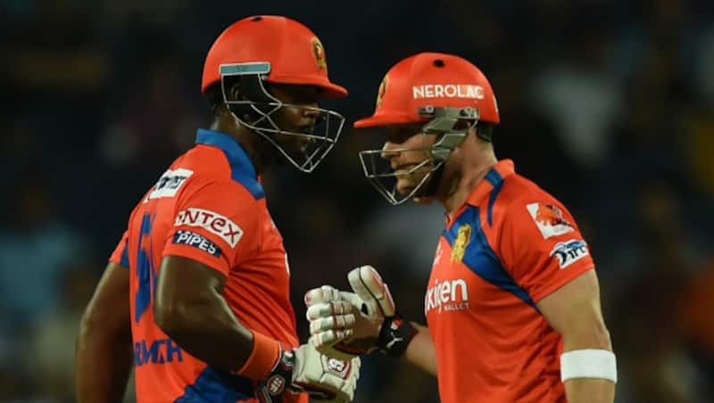 Brendon McCullum and Dwayne Smith had a 93 runs opening stand &Acirc;&copy; AFP