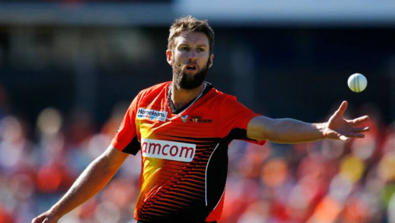 Andrew Tye will be competing for a place in the Gujarat Lions squad with Dale Steyn in IPL 9.  &Acirc;&copy; Getty Images 