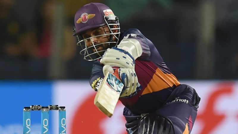 Ajinkya Rahane scored 67 &copy; AFP