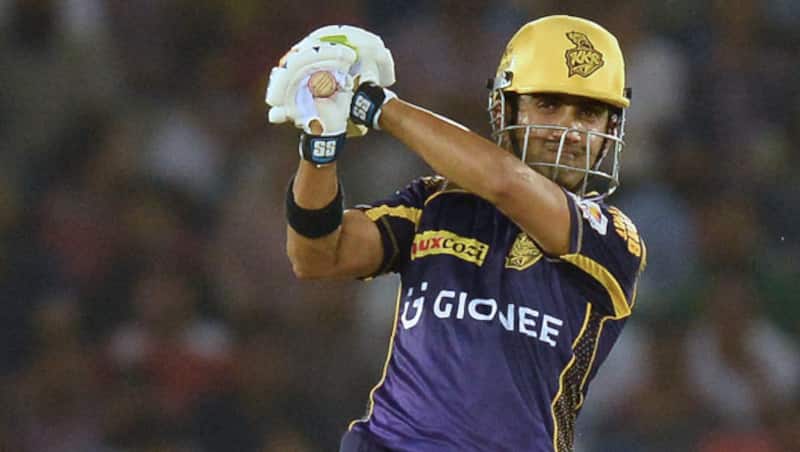 Gautam Gambhir (above) insisted that Abhinav Bindra or some other sportsperson should have been the perfect choice for the role © AFP