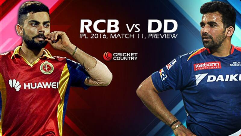 RCB and DD are level headed and one of them will want to take the lead at Bengaluru on Sunday &Acirc;&copy; AFP