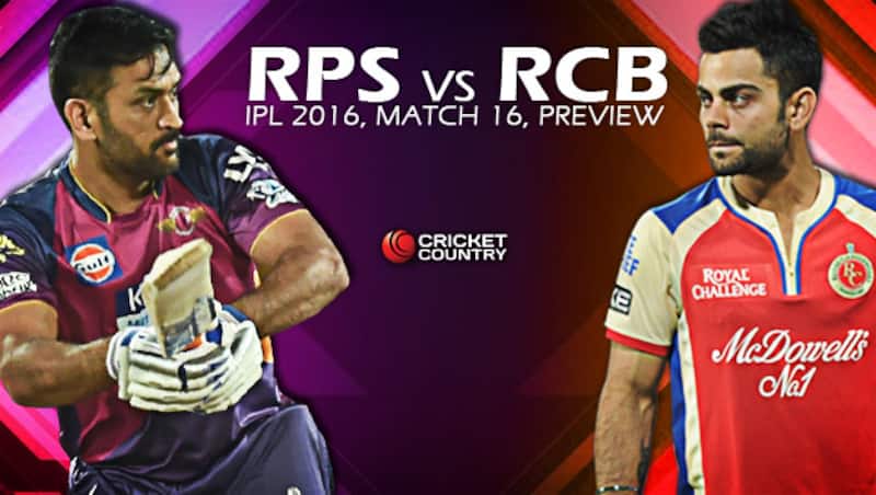 RPS and RCB will look to get back to winning ways after losing their previous matches &Acirc;&copy; AFP