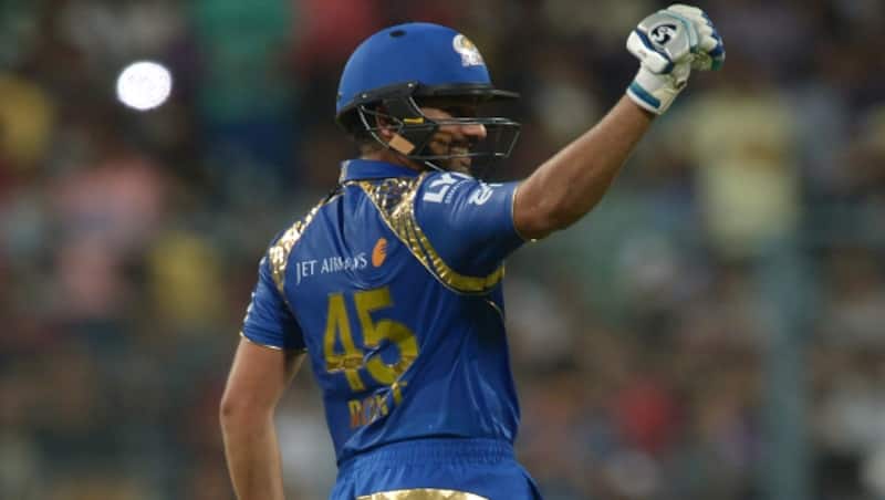 Rohit Sharma won Man of the Match for his 49-ball 68 against Kolkata Knight Riders in IPL 2016 &Acirc;&copy; AFP
