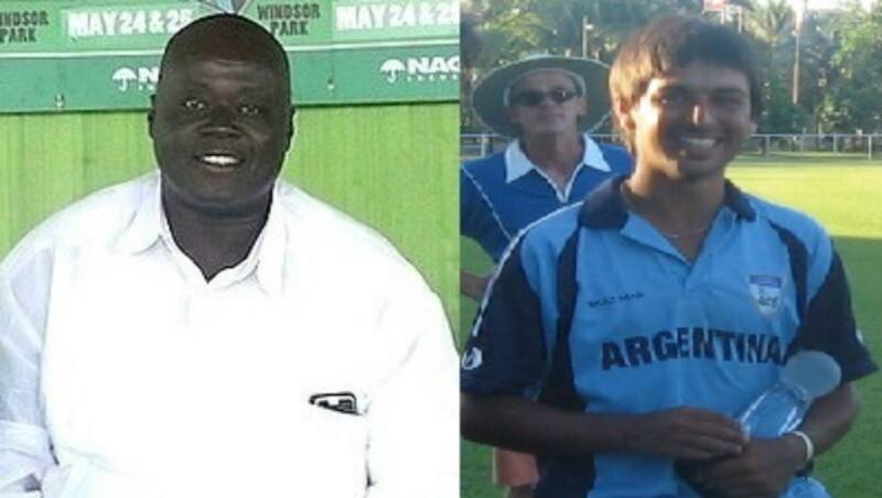 Greg Taylor (left; photo courtesy: tribune242.com) led Bahamas in the match, while Esteban MacDermott (right; photo courtesy: Wikimedia Commons) led Argentina.