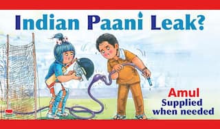 Amul’s take on IPL water controversy