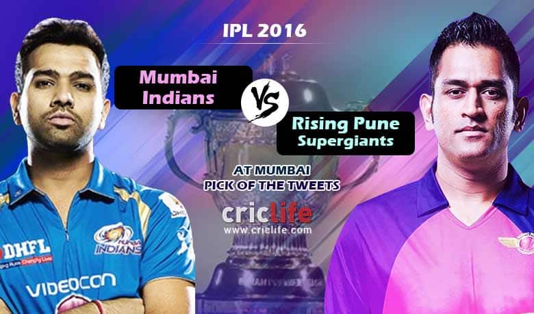 IPL 2016, Match 1, Pick of the tweets: Mumbai Indians vs Rising Pune Supergiants at Mumbai