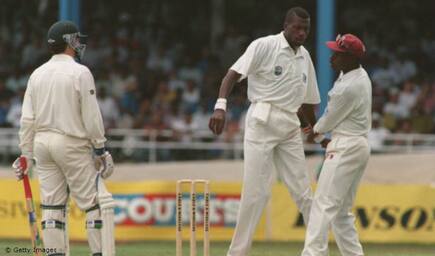 Curtly Ambrose and Steve Waugh: When two cricket legends had an ugly verbal spat