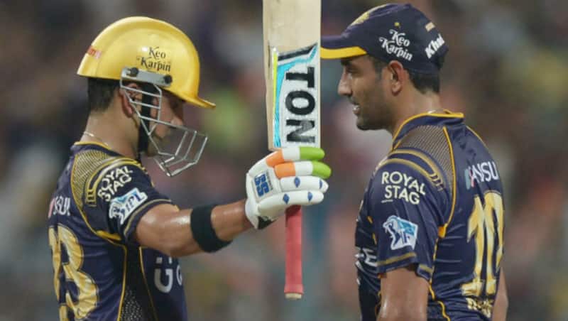Gautam Gambhir and Robin Uthappa has 101 runs opening stand &Acirc;&copy; AFP