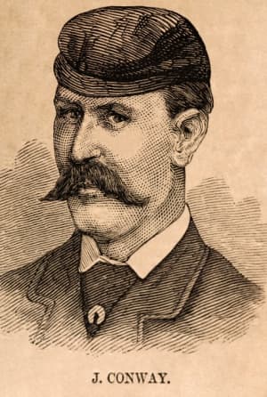 Vintage illustration of John Conway on Harper’s Weekly © Getty Images