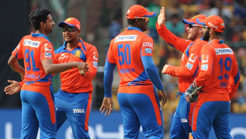 Gujarat Lions will want to earn spot in Playoffs after drastic defeats © AFP