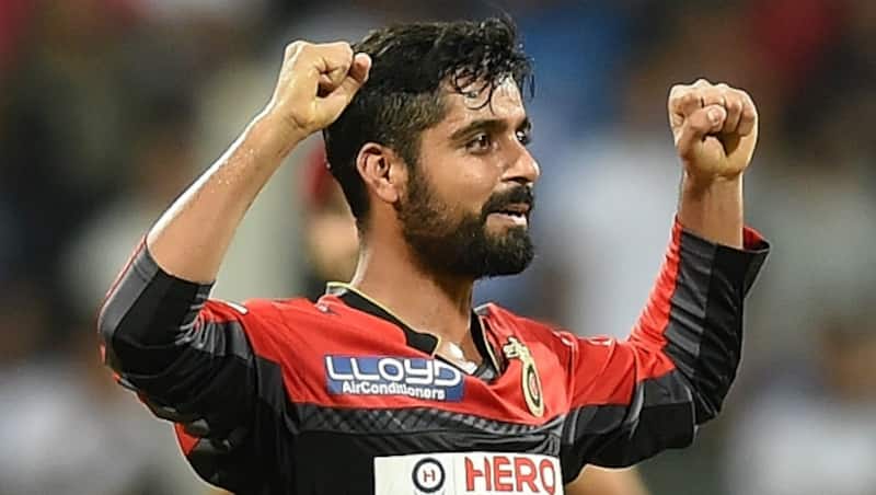 Brendon McCullum and Aaron Finch were dismissed for one and four, respectively by spinner Iqbal Abdulla (above) &Acirc;&copy; AFP