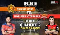 IPL 2016, Qualifier 2, Pick of the tweets: Gujarat Lions vs Sunrisers Hyderabad at Delhi