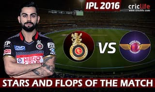 IPL 2016: Royal Challengers Bangalore beat Rising Pune Supergiants by 7 wickets, Stars and Flops