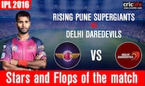 IPL 2016: Rising Pune Supergiants beat Delhi Daredevils by 19 runs (D/L method) at Visakhapatnam, Stars and Flops