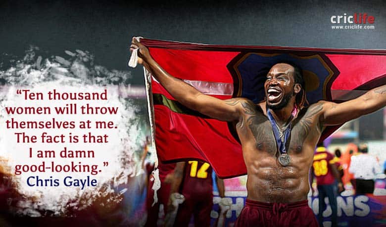 Chris Gayle opens up on his ‘big bat’, women, sex, cooking and changing nappies