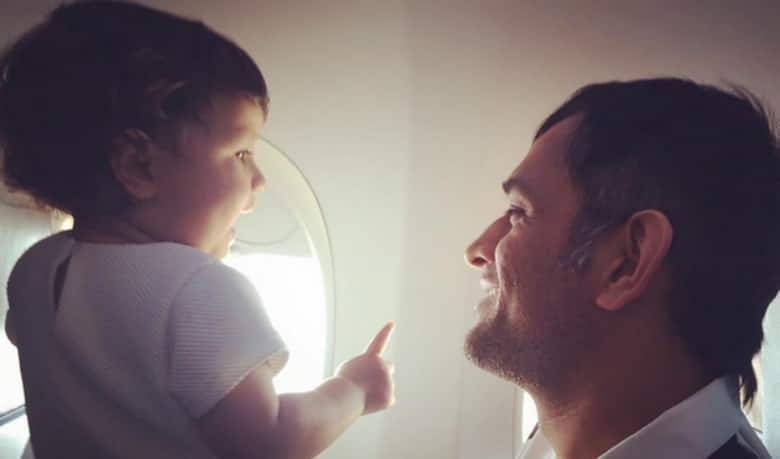 Photos: MS Dhoni’s adorable clicks with little princess Ziva