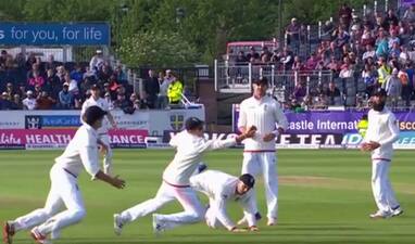 Video: James Vince, Joe Root unite to...