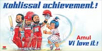 Amul’s tribute to Virat Kohli’s four centuries in IPL 2016