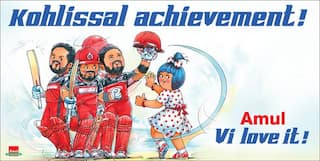Amul’s tribute to Virat Kohli’s four centuries in IPL 2016