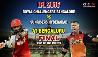 IPL 2016 Final, Pick of the tweets: Royal Challengers Bangalore vs Sunrisers Hyderabad at Bengaluru