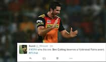Twitterati hail Ben Cutting’s heroics in IPL 2016 final