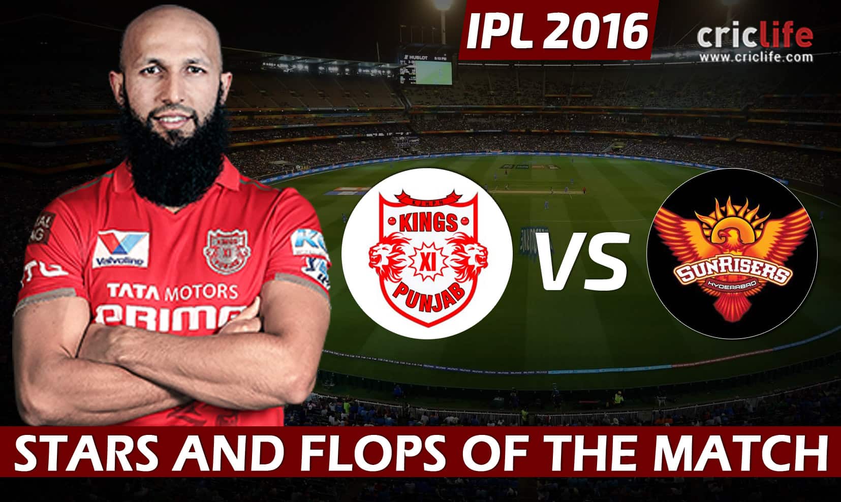 IPL 2016: Sunrisers Hyderabad beat Kings XI Punjab by 7 wickets at Mohali, Stars and Flops