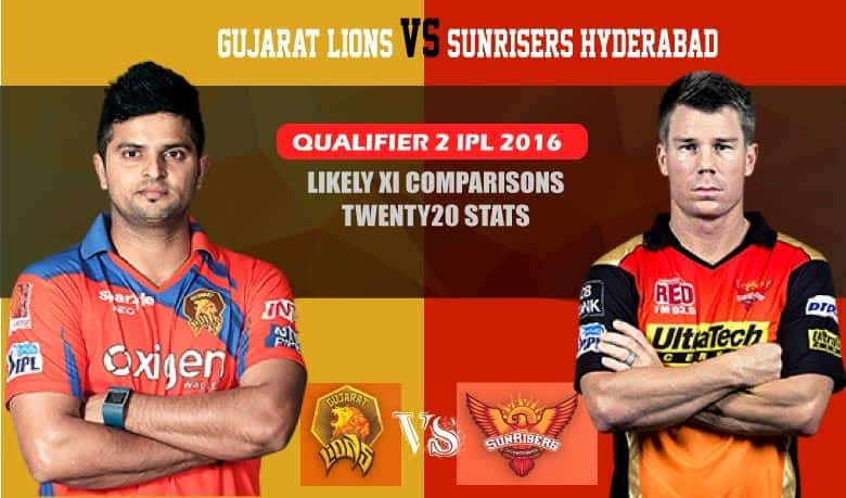Gujarat Lions vs Sunrisers Hyderabad, IPL 2016, Qualifier 2: Likely XI comparison