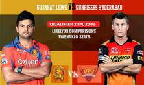Gujarat Lions vs Sunrisers Hyderabad, IPL 2016, Qualifier 2: Likely XI comparison