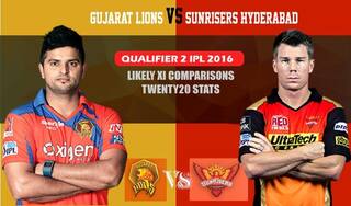 Gujarat Lions vs Sunrisers Hyderabad, IPL 2016, Qualifier 2: Likely XI comparison