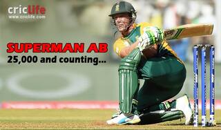Staggering Numbers: AB de Villiers completes 25,000 runs in competitive cricket