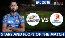 IPL 2016: Mumbai Indians beat Delhi Daredevils by 80 runs at Visakhapatnam, Stars and  Flops