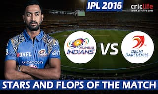 IPL 2016: Mumbai Indians beat Delhi Daredevils by 80 runs at Visakhapatnam, Stars and  Flops