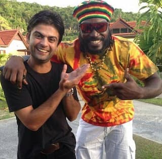 Chris Gayle trolls ‘selfie-king’ Ahmed Shehzad on Twitter