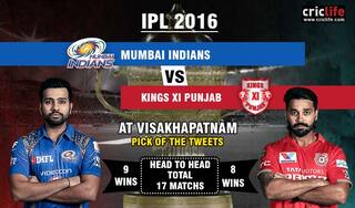 IPL 2016, Match 43, Pick of the tweets: Mumbai Indians vs Kings XI Punjab at Visakhapatnam