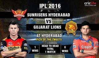IPL 2016, Match 34, Pick of the tweets: Sunrisers Hyderabad  vs Gujarat Lions at Delhi