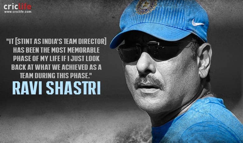 Those were the best days of Ravi Shastri’s life!
