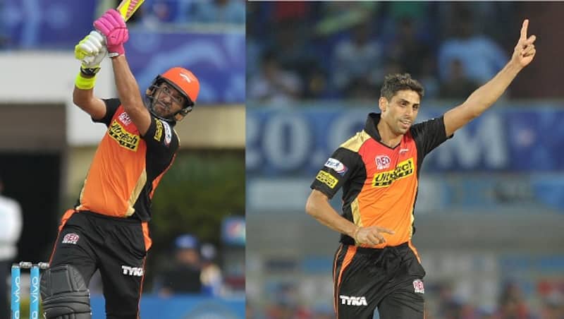 Yuvraj and Nehra were the stars of IPL 2016 Match 37 between SRH and MI &Acirc;&copy; AFP