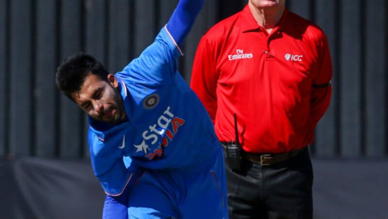 Barinder Sran is making his first T20I for India today © AFP (File Photo)