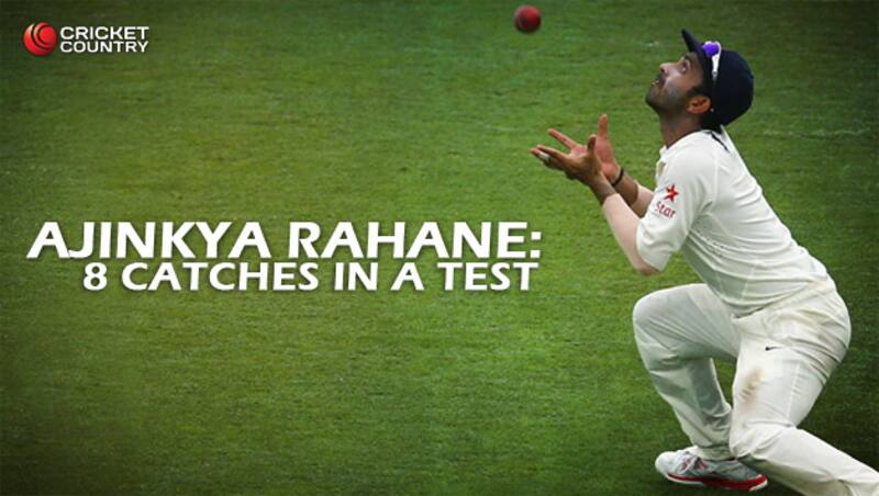 Ajinkya Rahane took 3 wickets in Sri Lanka's first innings and 5 in the second &copy; Getty Images