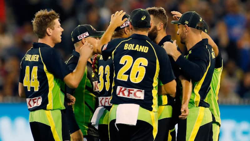 Australia's fixture against South Africa was abandoned which is why match against West Indies is now a must-win  &copy; Getty Images
