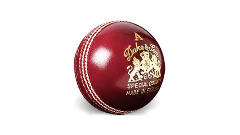 The Dukes cricket ball. Photo courtesy: Dukes website