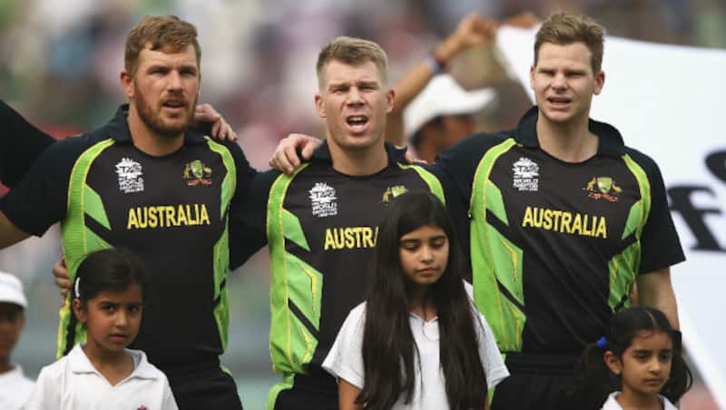 David Warner Steven Smith Aaron Finch