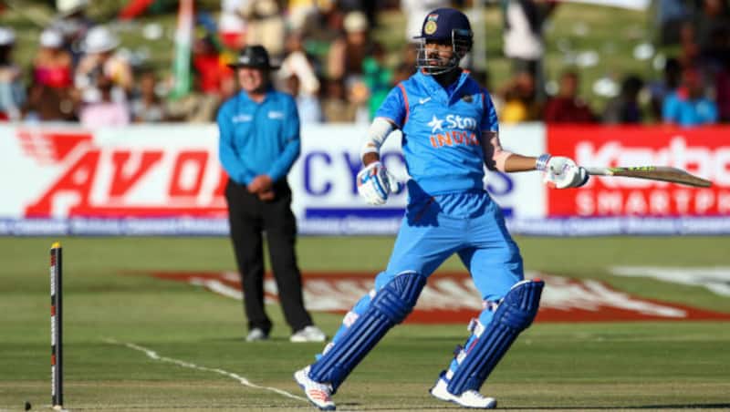 KL Rahul remained unbeaten till the end, stitching an excellent opening wicket partnership with Mandeep Singh &copy; AFP