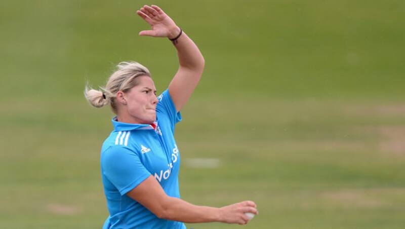 Katherine Brunt will aspire to pick up her 100th wicket in ODIs &Acirc;&copy; Getty Images