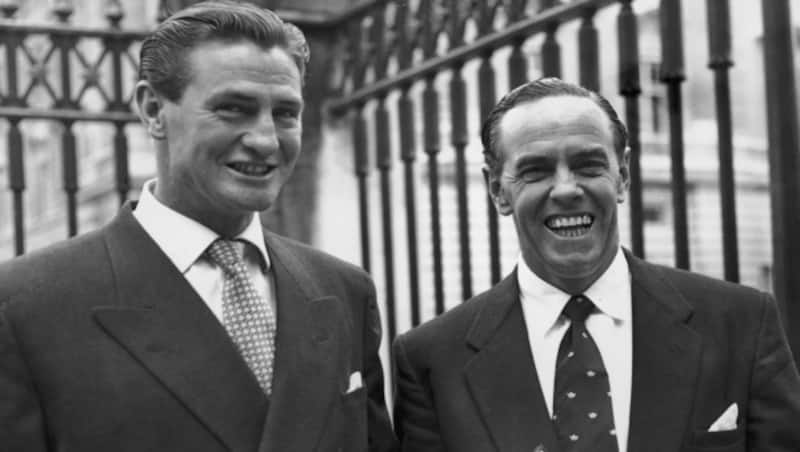 Keith Miller (left) and Ian Johnson: questionable allegations &Acirc;&copy; Getty Images