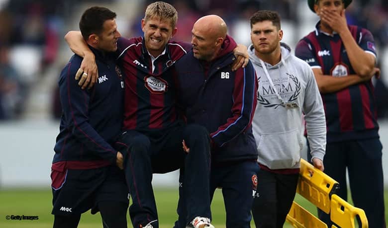 Comedy of errors: When a celebration turned into an injury on cricket field